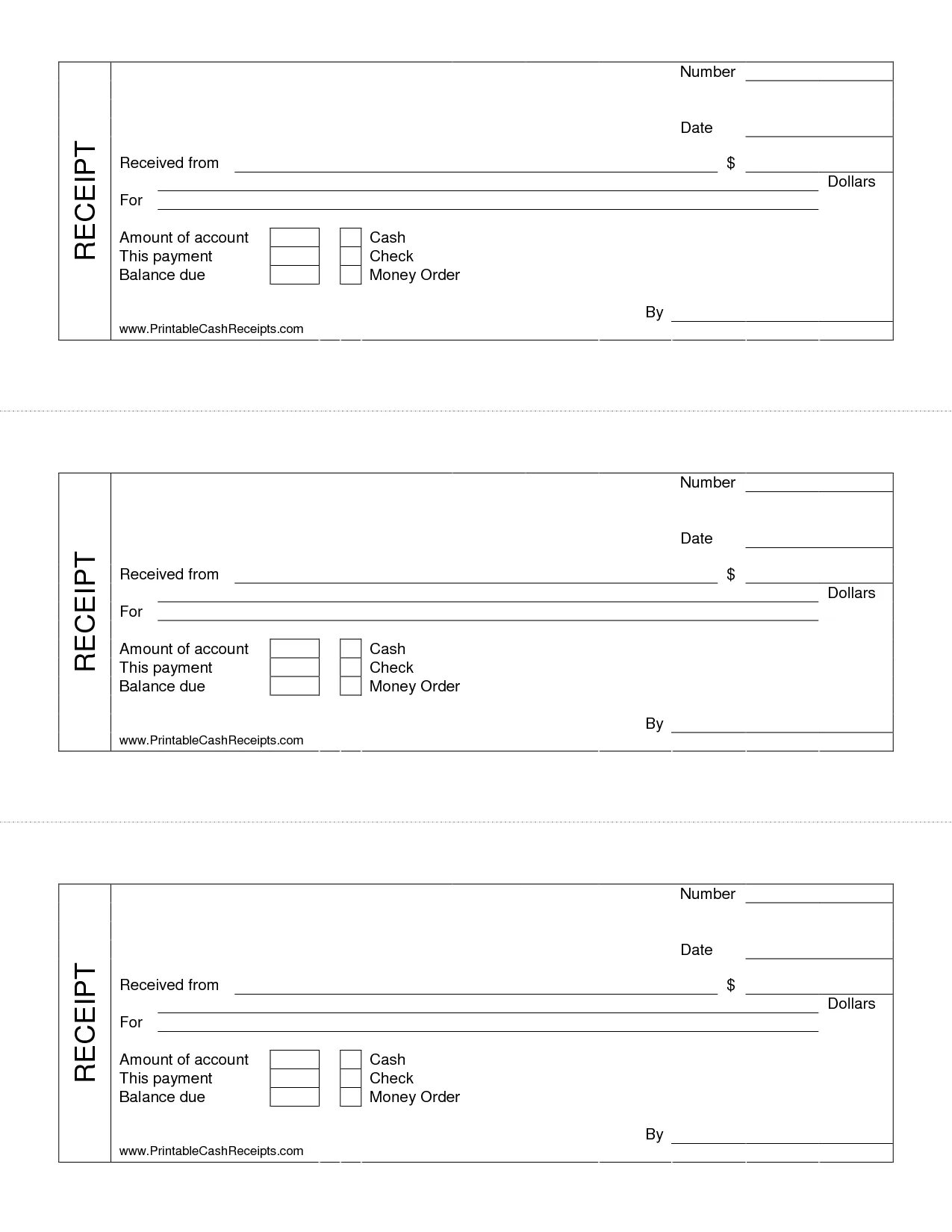 Receiver number