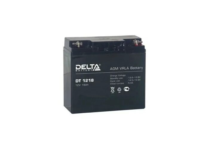 Дата производства аккумулятора delta dt 1218. Аккумулятор 1218 delta dt 12в 18а/ч. Аккумуляторная батарея delta dt 1218. 1 р. Аккумулятор delta ct 1218.
