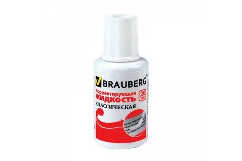Корректор канцелярский с кисточкой