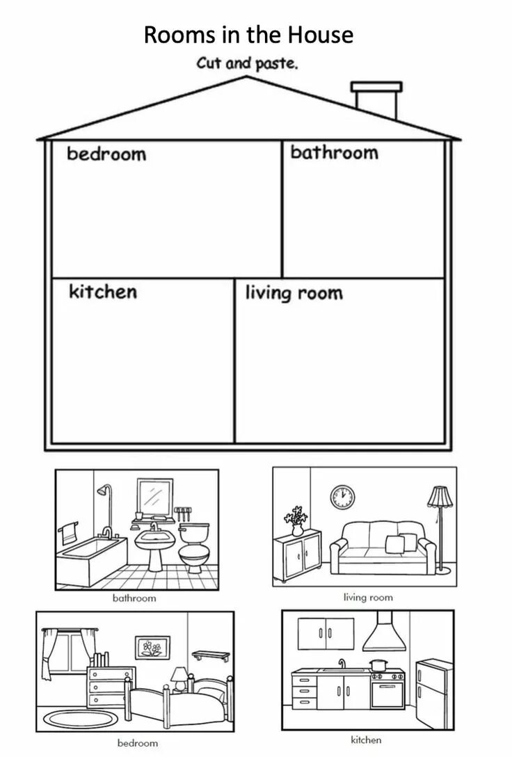 Английский язык Parts of the House Worksheet. House задания для детей английский. Комнаты и мебель Worksheet. Зфкеы ща еру рщгыу цщклырууе.