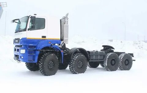 Камаз 6х6 седельный тягач
