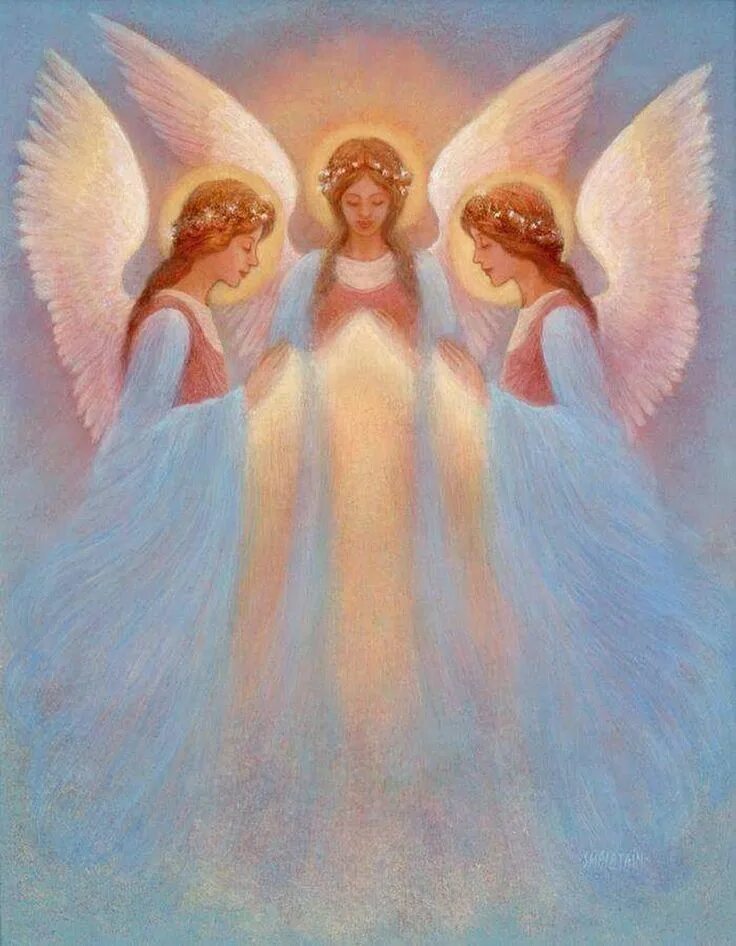 Three angels. Ангел Божий. Три ангела. Небесные ангелы. Ангел-хранитель.