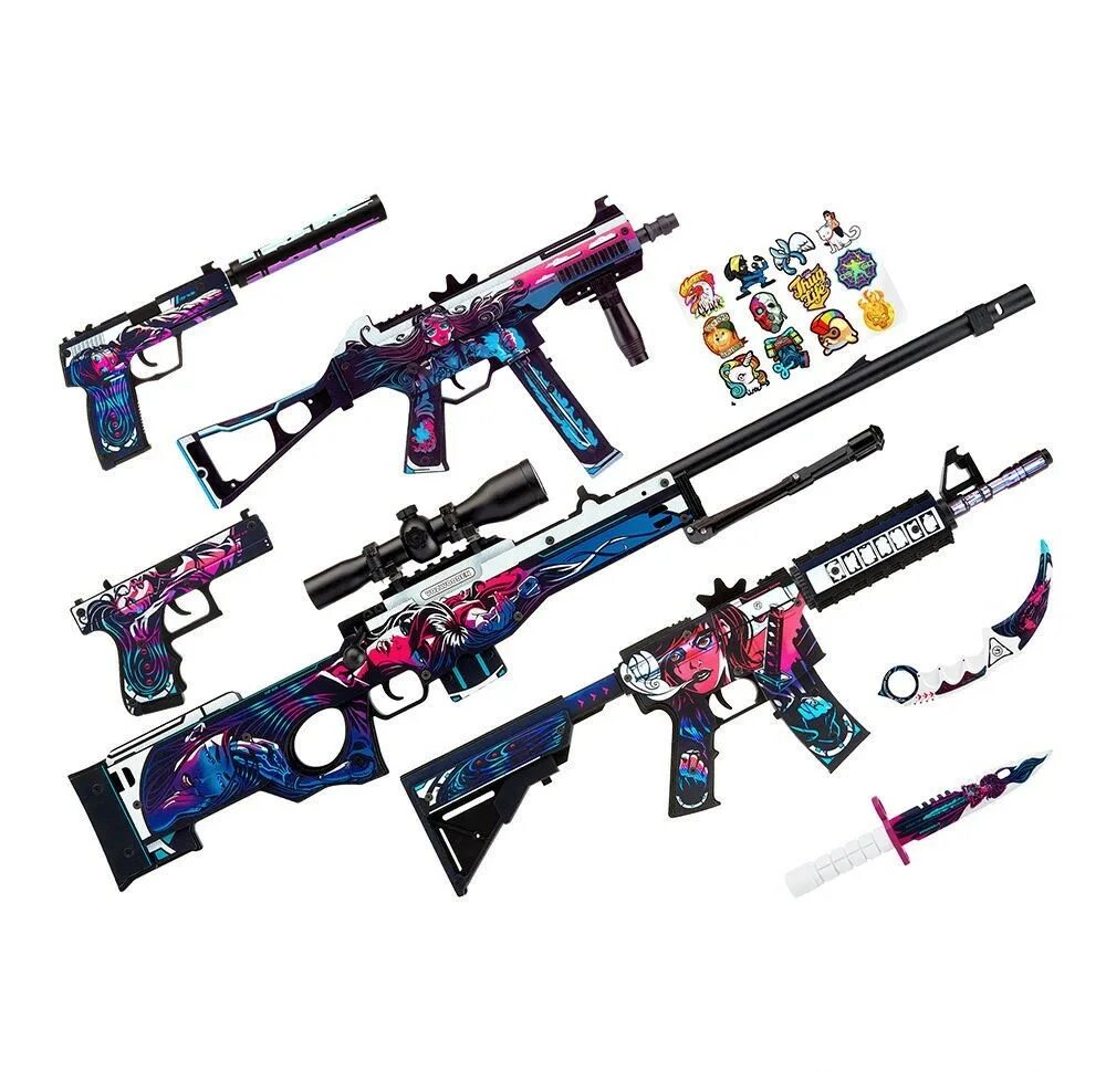 Оружие из кс го ножи керамбит. Наборы кс го. Набор деревянного оружия vozwooden. Нео нуар авп. Наборы кс го.