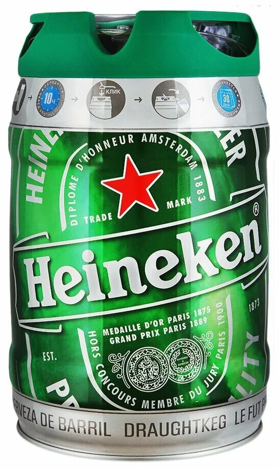 Купить 5 литровое пиво. Бочонок Хайнекен 5л. Пиво Heineken 5л бочка. Heineken бочонок 5 л. Кега Хайнекен 5л.