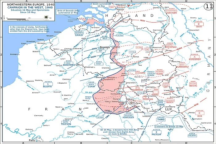 Военные операции франции. Захват Франции Германией 1940 карта. Наступление Германии на Францию 1940 карта. План нападения на Францию 1940.