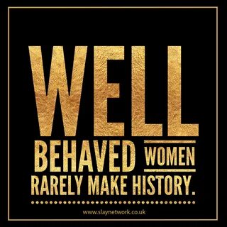 Well behaved bottoms rarely make history