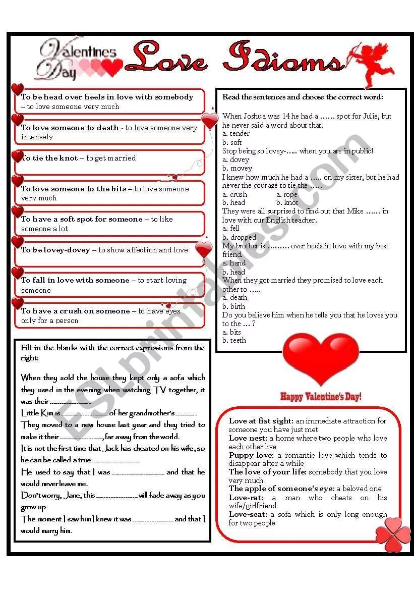 Love idioms. Love Worksheets. Relationship and Love Worksheet. Idioms about Love. Списки лов