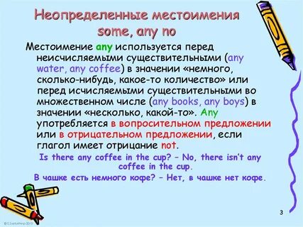 Местоимения в английском и их производные