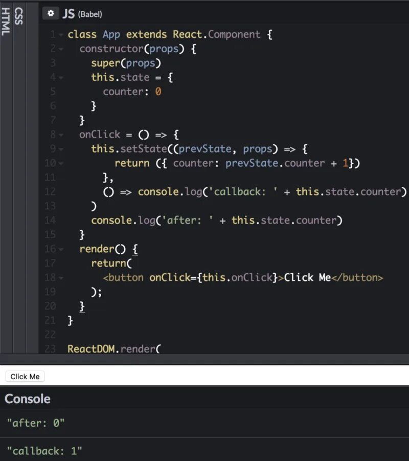React js код. State react. реакт js. react пример кода.