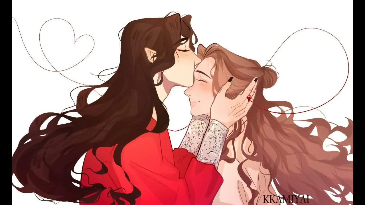 TGCF Хуаляни. Фем Хуаляни. Хуаляни хуалянятся. Благословение небожителей.