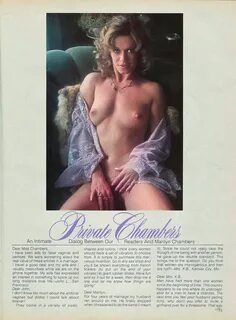 Genesis Magazine, 1976 #MarilynChambers #PrivateChambers http://www.marilyn...