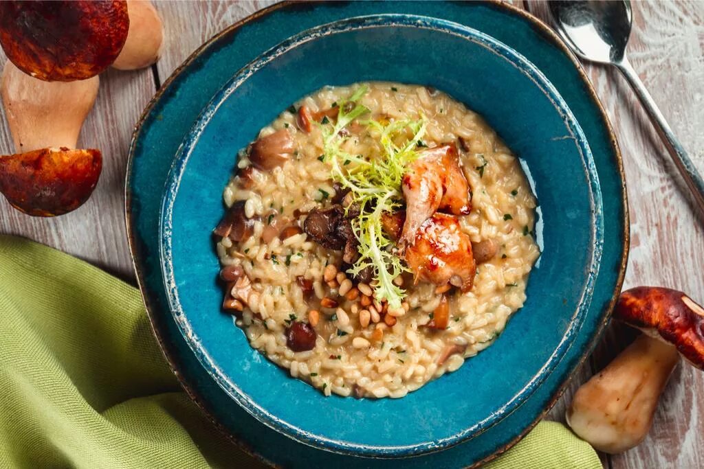 пшенное ризотто. ризотто от ивлева.