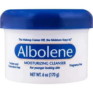 Albolene для лица очищающее средство и средство для снятия макияжа. 