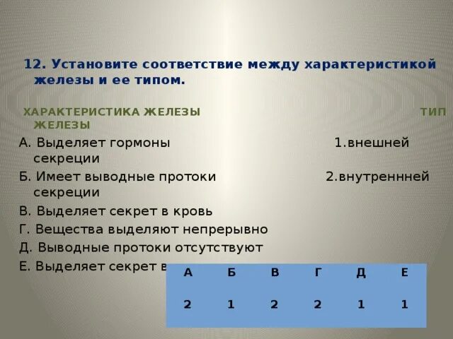 Установите соответствие между характеристикой и генотипом. Соответствие между характеристикой железы и её типом.. Установите соответствие между характеристикой железы и её типом. Установите соответствие железы типу секреции. Установите соответствие между характеристиками и железами.