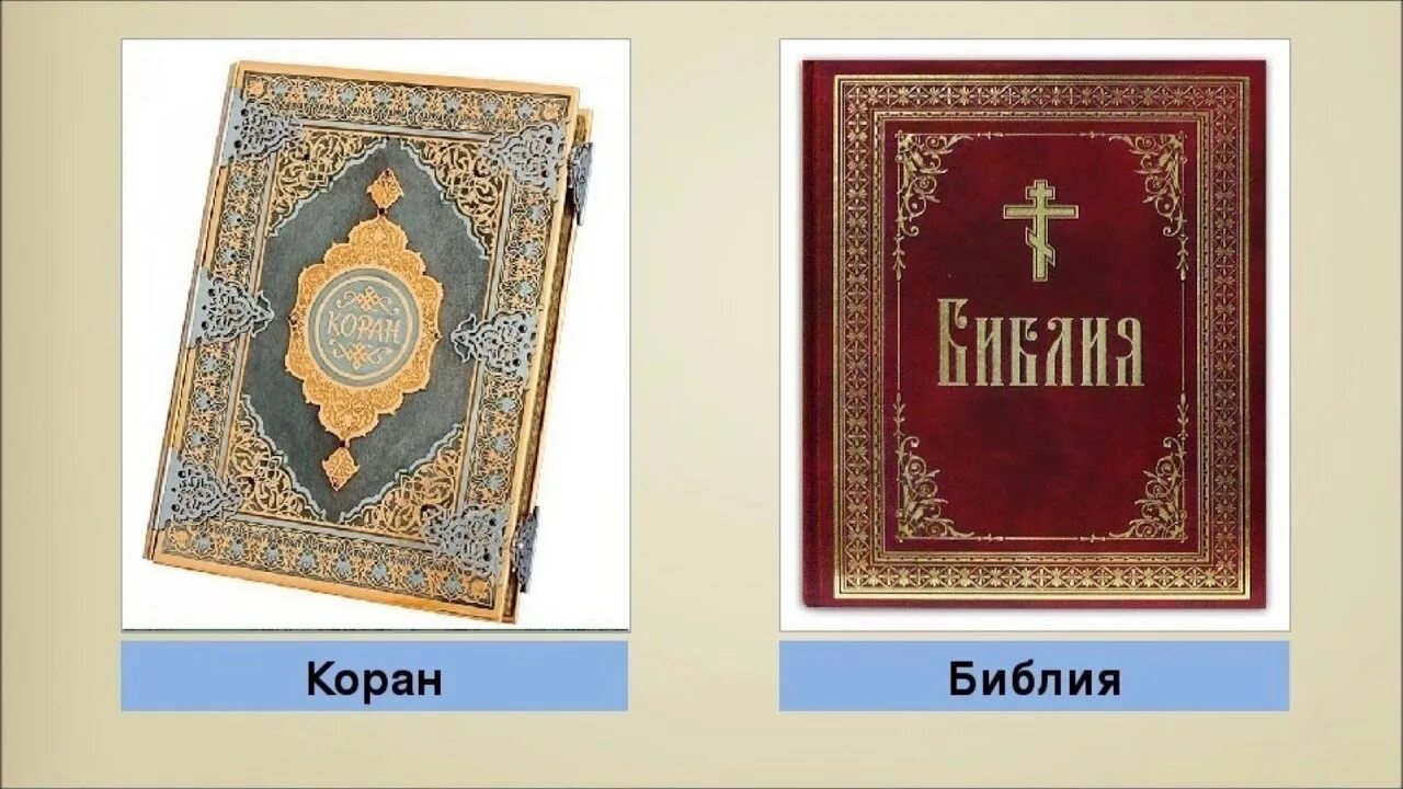 Священные книги слушать. Библия и Коран. Библия против Корана.