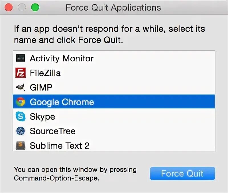 Application force. Application force