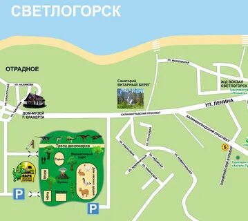 Светлогорск янтарный как добраться