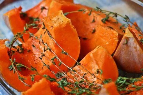 Рецепт запеченной тыквы с овощами