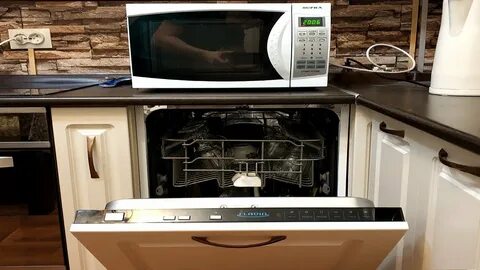 Dishwasher microwave