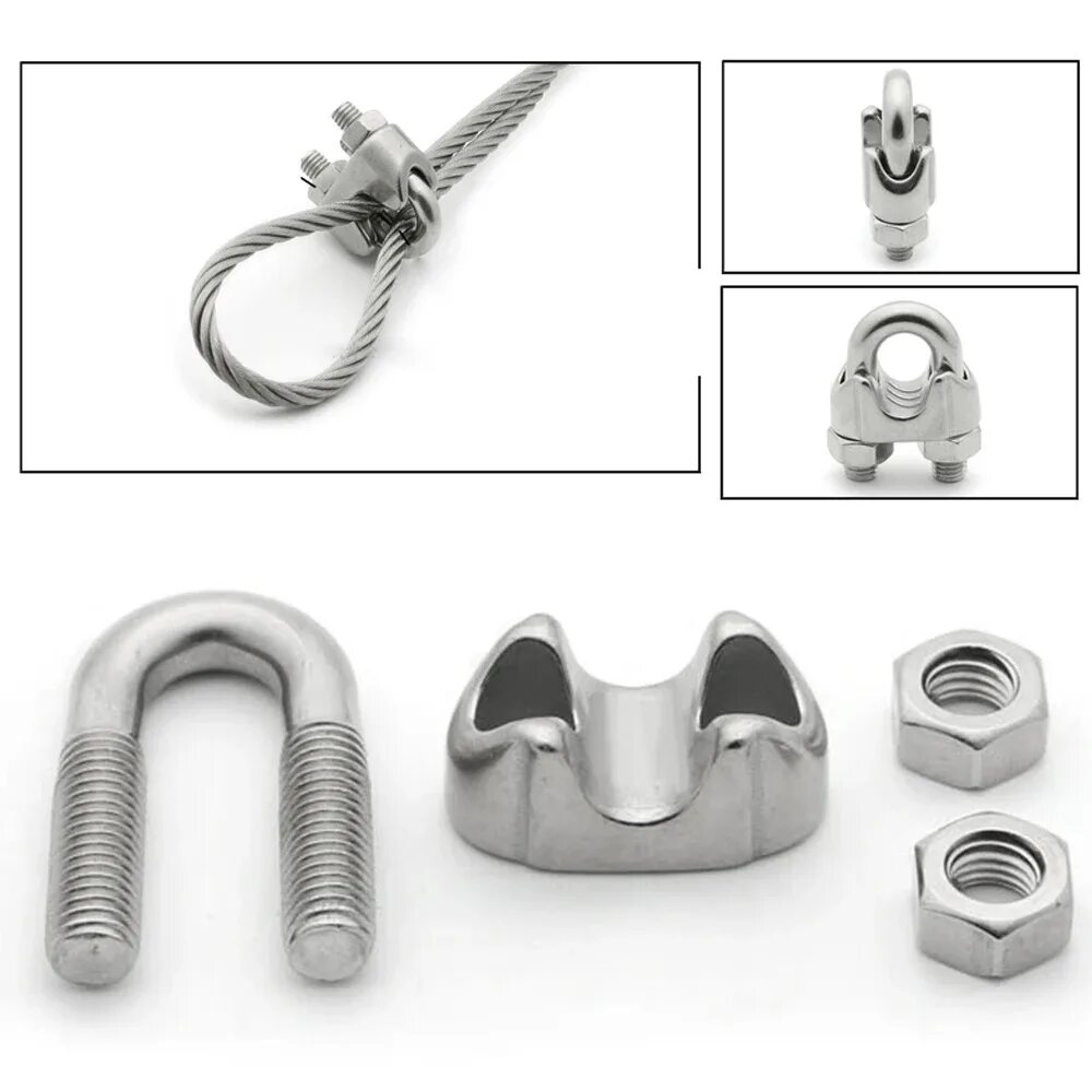 Тип крепления зажим. Зажим для троса винтовой wasi м8427 wire rope clamp. зажим для стальн.канатов din741. зажим для троса din 741 4мм нержавеющий. зажим троса duplex m6.