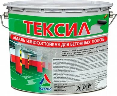 Краска для бетона в гараже