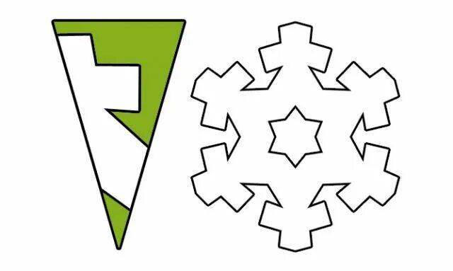 como fazer flocos de neve - fazendo arte Copos de nieve de papel, Hacer copos de