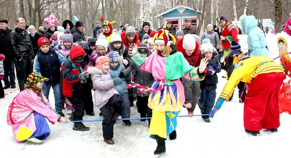 Забавы на масленицу для детей