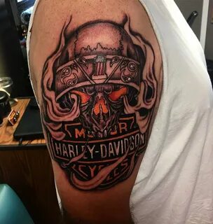 Harley Davidson Leg Tattoos - The 26 Best Harley Davidson Tattoos For.