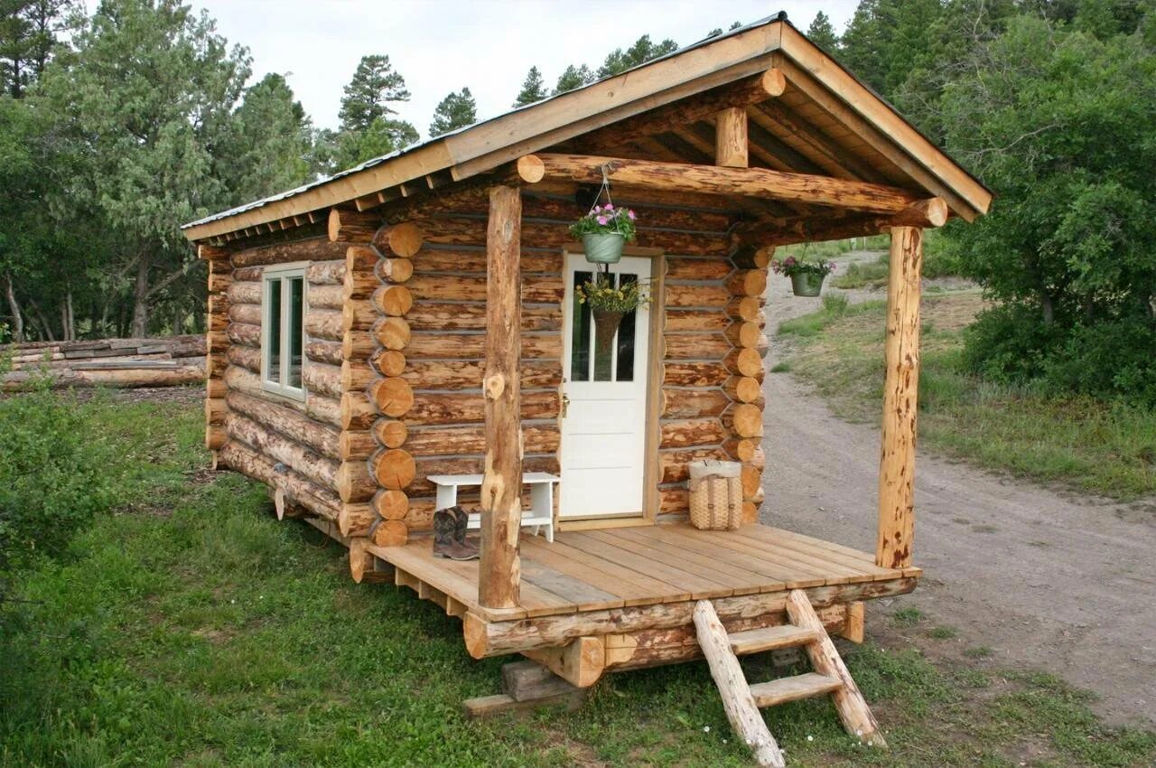Как сделать из бревна бани