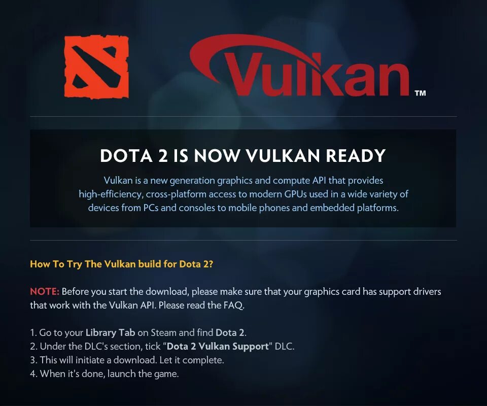 Эмулятор vulkan. Вулкан драйвер. вулкан дота 2. дота 2 вулкан саппорт. отрисовщик vulkan.