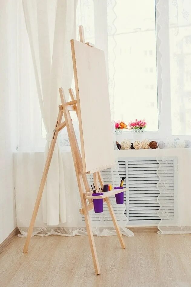Bview Art Artist Painter Tripod Portable Wooden Sketch Box French Easel For Arti