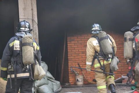 Пожар в приморском