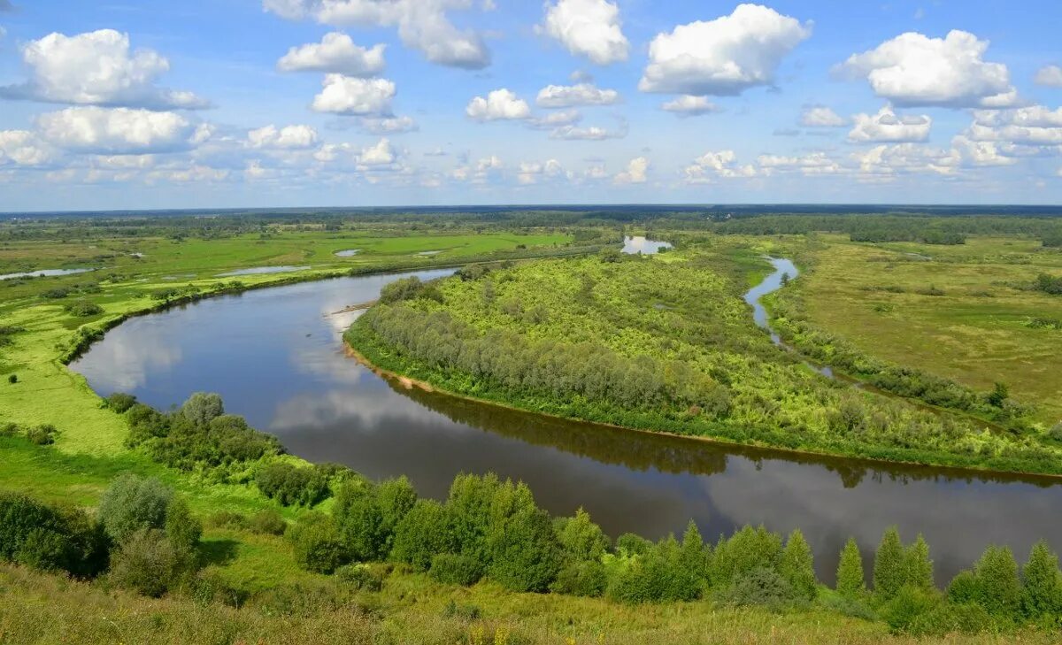 Естественные водные объекты московской области