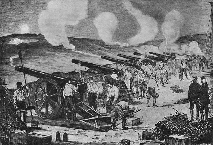 Оружие русских в 1877 году. Турецкая артиллерия 1877-1878.