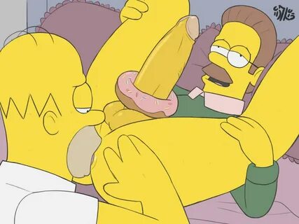 Ned Flanders Penis - Porn Simpsons Parody.