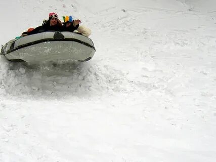 Snow rafting