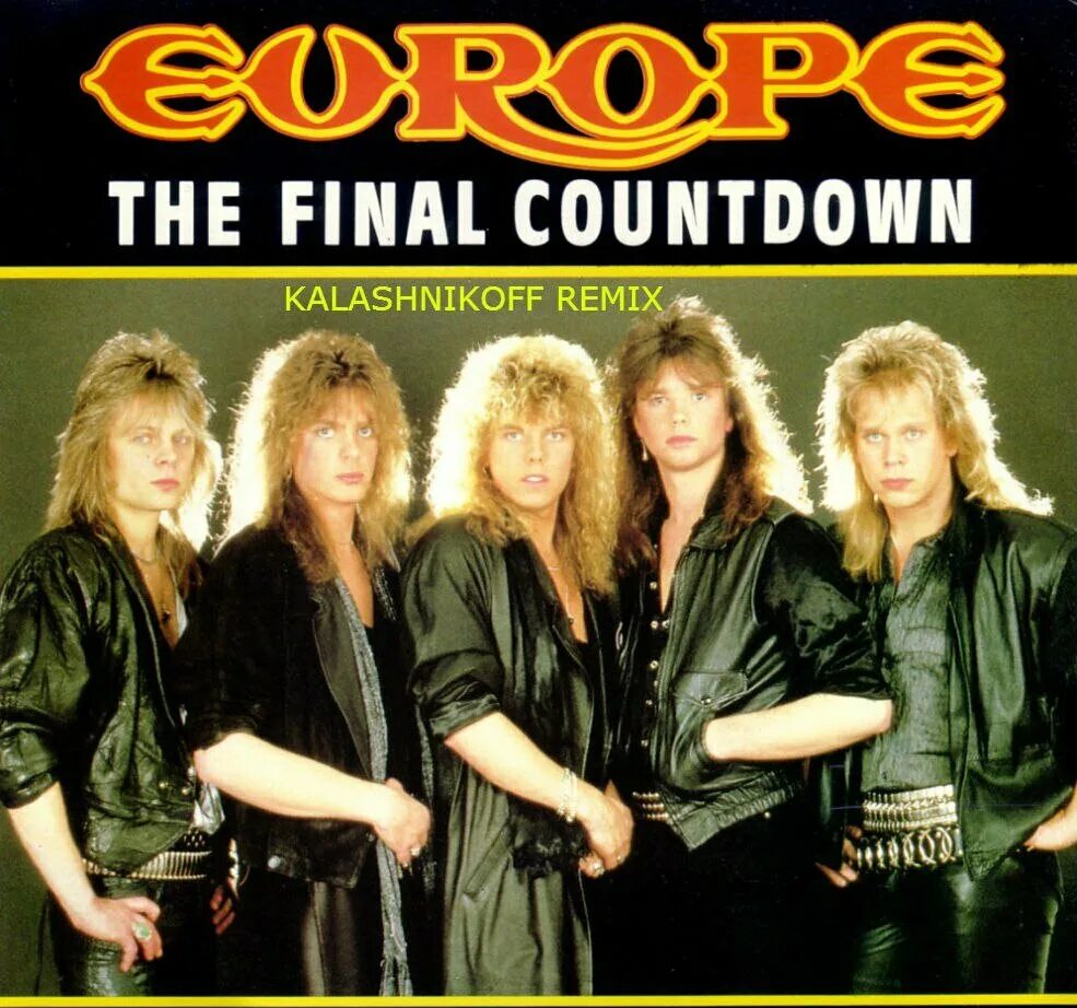 Europa слушать. Europe группа 1986. Europa группа the Final Countdown. Europe the Final Countdown обложка. Джоуи Темпест the Final Countdown.