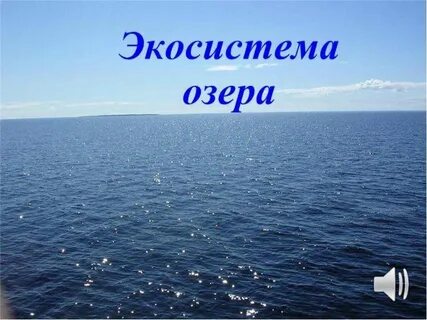 Озеро 3 класс