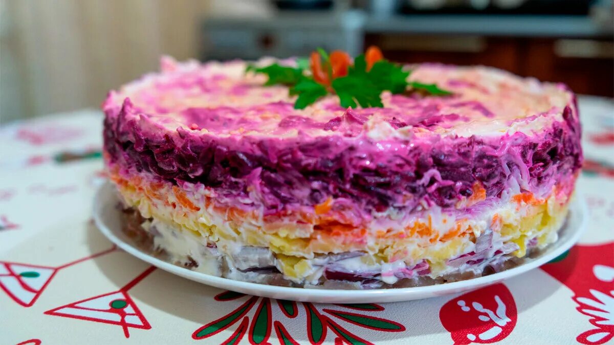 Купить салат Сытно и Вкусно Сельдь Под шубой 200 г, цены на Мегамаркет Артикул: 