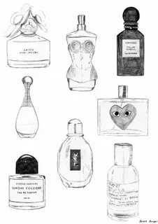 Рисунок духов легко