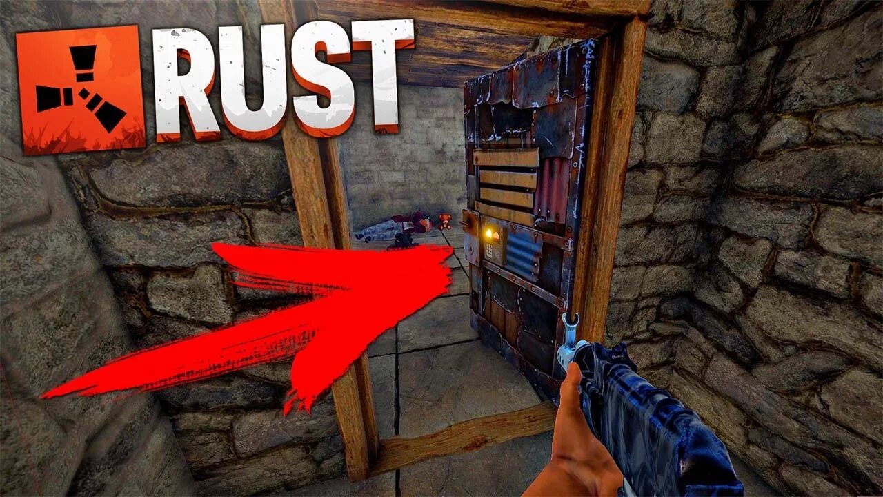 Rust How to upgrade doors & locks - YouTube