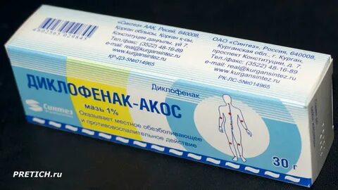 Диклофенак на открытую рану можно