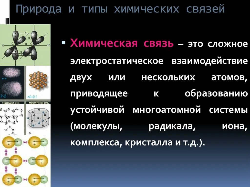 Типы химических связей. Виды химической связи. Типы хим связей. Основные типы химической связи.