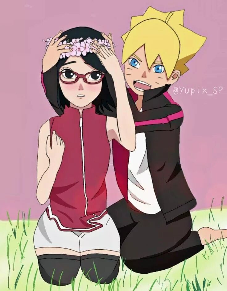 Boruto and sarada