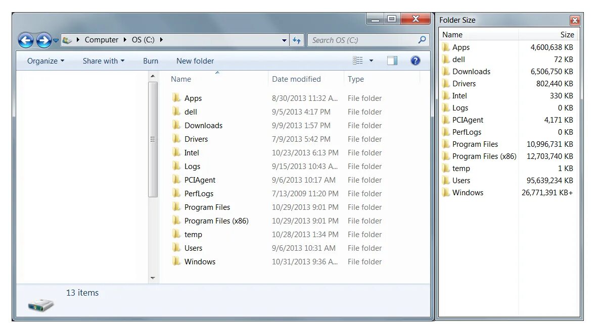 Folder Size. Folder Size утилита. Размер folder files. Windows folder 2013.