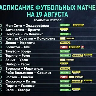 Нн футбол расписание матчей
