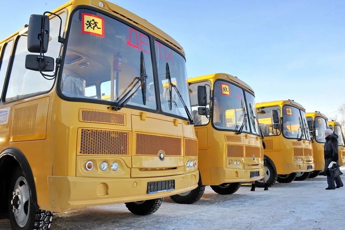 Школьный автобус. Школьный автобус ПАЗ. Новый школьный автобус ПАЗ. Жёлтый школьный автобус.