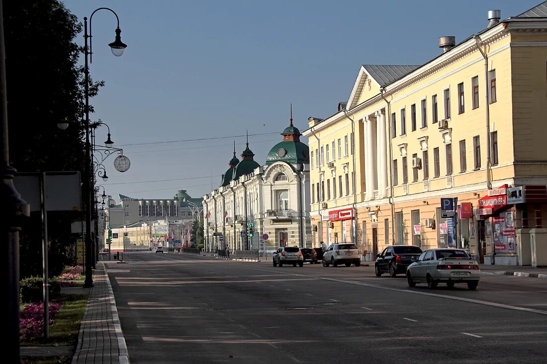 Центр тамбова улицы