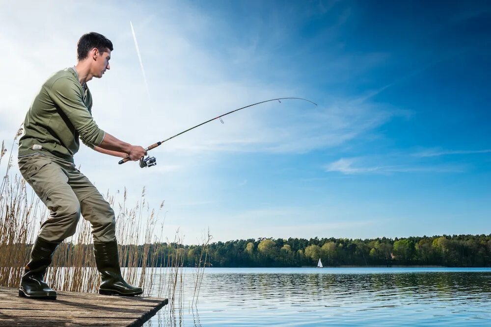 Man catch