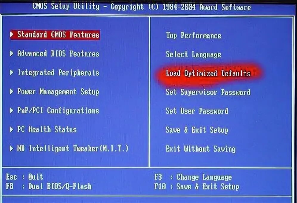 Load optimized